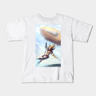 Airship Princess Kids T-Shirt